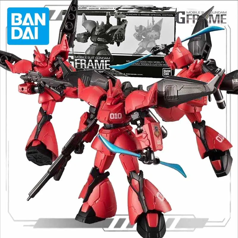 Bandai Original Model Kit G FRAME FA Gelgoog GUNDAM Vertex·Testaross Anime Action Figure Assembly Model Toy Gift for Boys Bandai Original Model Kit G FRAME FA Gelgoog GUNDAM Vertex·Testaross Anime Action Figure Assembly Model Toy Gift for Boys